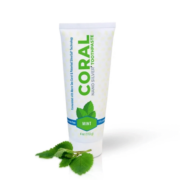 Natural toothpaste and Coral calcium toothpaste for brighter, healthier smiles